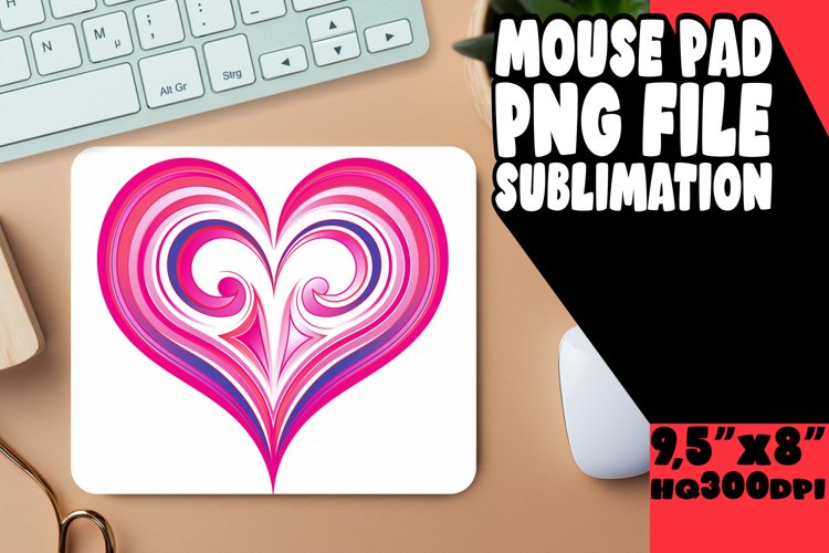 Radiant Valentines Mouse Pad