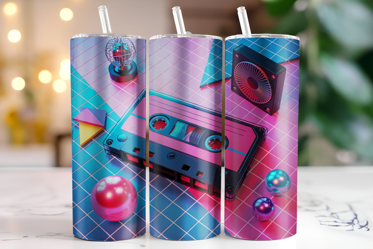 Classic tape Tumbler Wrap | Sublimation | Tumblers