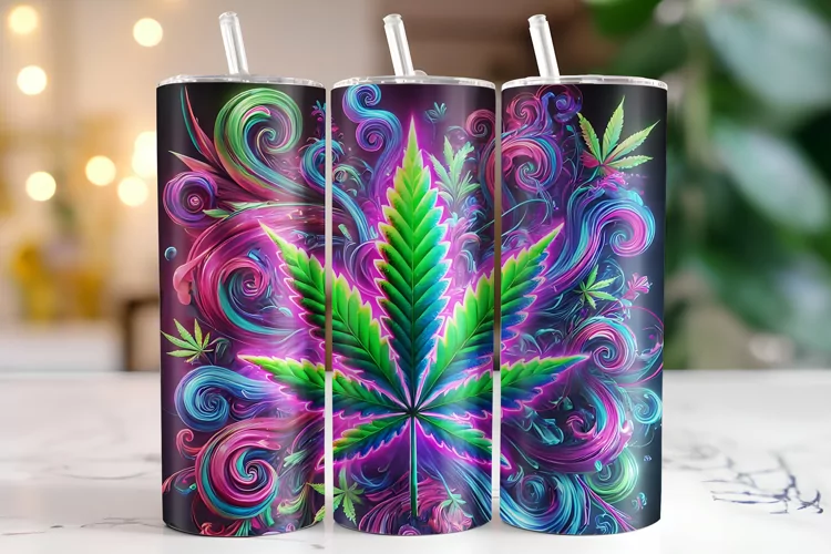 Marijuna Tumbler Wrap | Sublimation | Tumblers