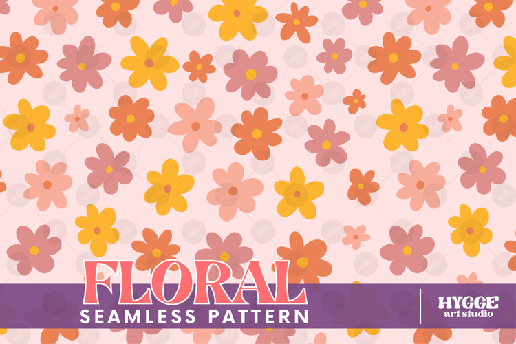 Floral Seamless Pattern Image 6