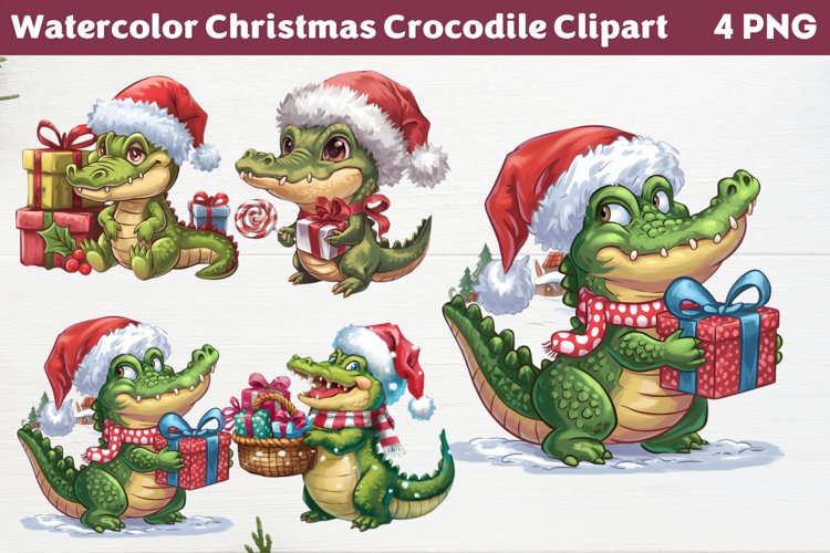 Christmas Watercolor Png Image 8