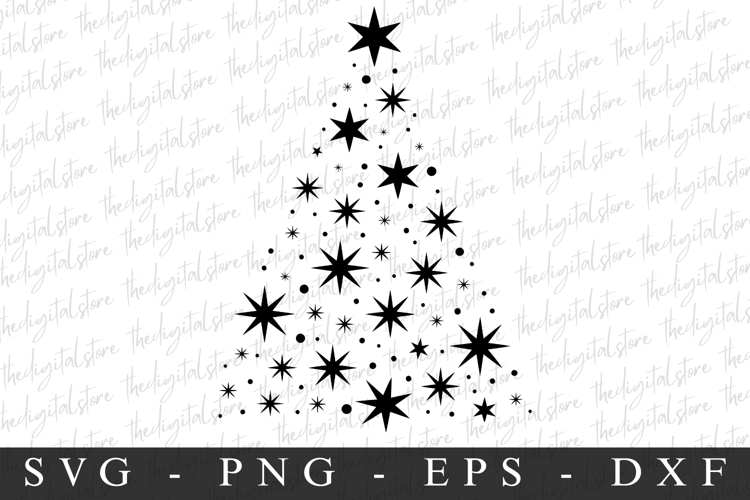 Merry Christmas Tree Svg Image 23