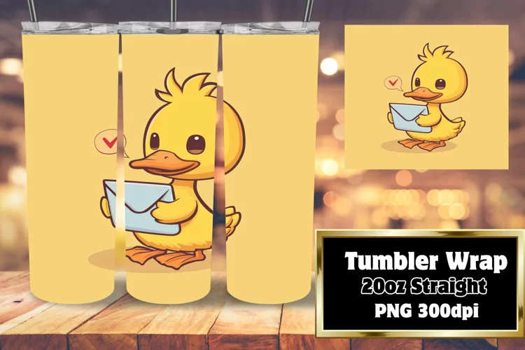 Nature-Inspired Wildlife Tumbler Sublimation: 20oz