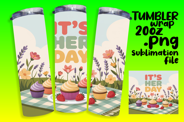 Beautifully Designed 20oz Tumbler , Girl Quote