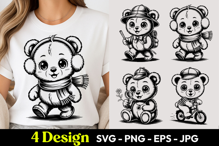 Cute Panda Cartoon Image 4