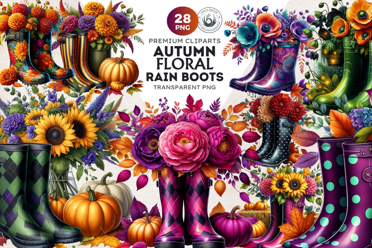 Rain Boots Clipart Image 21
