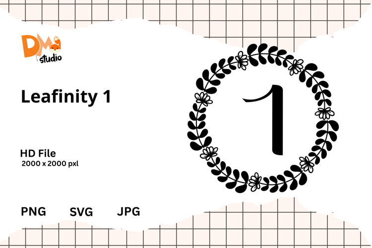 Floral Monogram Letter Svg Image 10