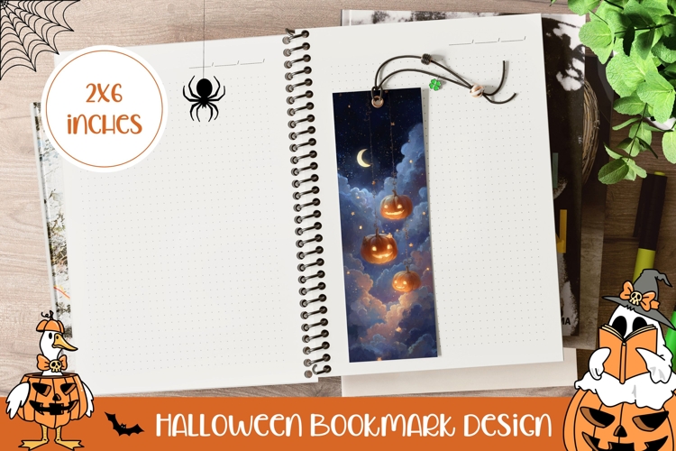 Printable Halloween Bookmark Image 13