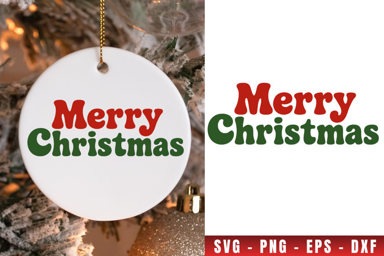 Merry Christmas Tree Svg Image 18