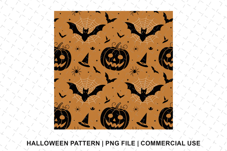 Halloween Seamless Pattern Image 13