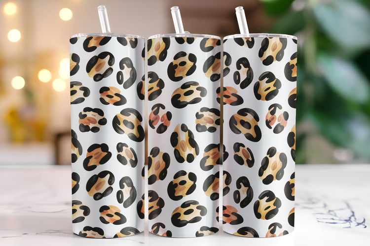 Leopard Tumbler Wrap | Sublimation | Tumblers
