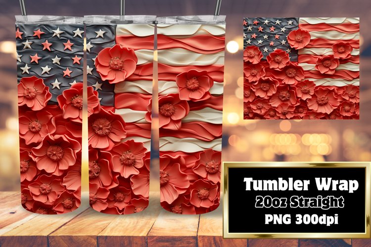 American Flag Sublimation Image 23