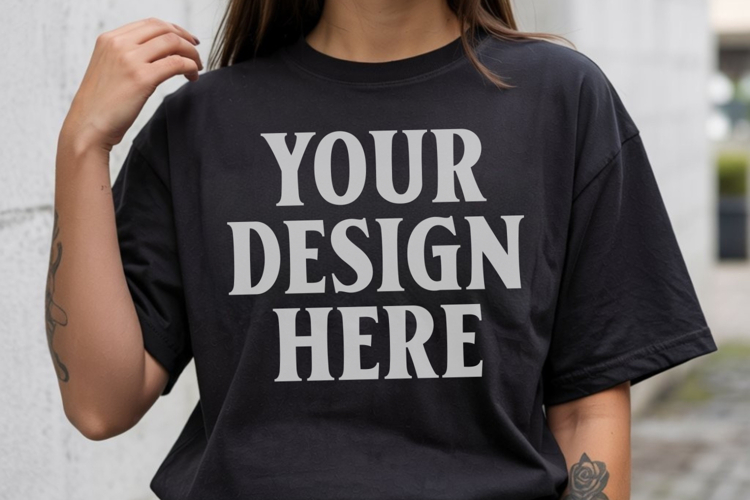 Black Tshirt Png Image 5