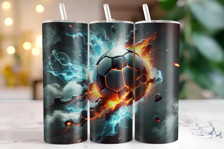 Football Tumbler Wrap | Sublimation | Tumblers