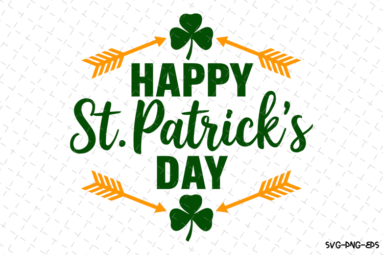 Happy St Patricks day Svg Design | Svg Cut Files