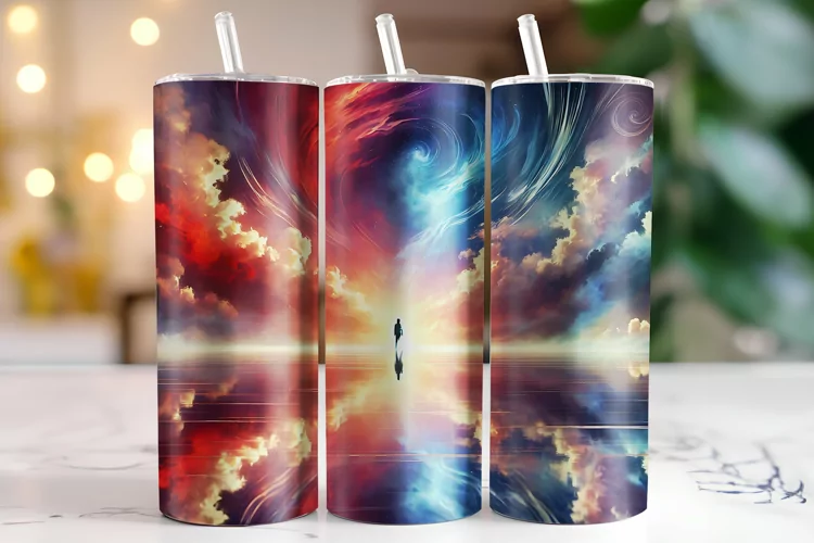 Galaxy Tumbler Wrap | Sublimation | Tumblers