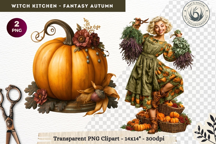 Witch Cauldron Clipart Image 5