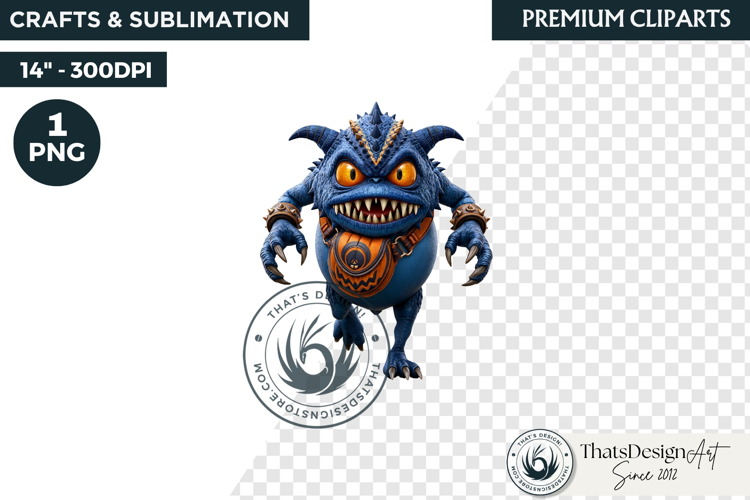 Halloween Little Monster Clipart Png, Spooky Cute Fantasy