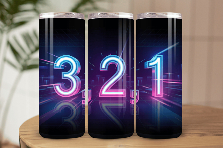 20 Oz Sublimation Tumbler Wrap Image 2