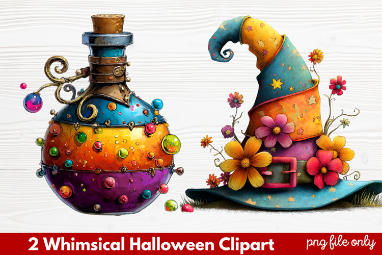 Halloween Witch Clipart Image 8