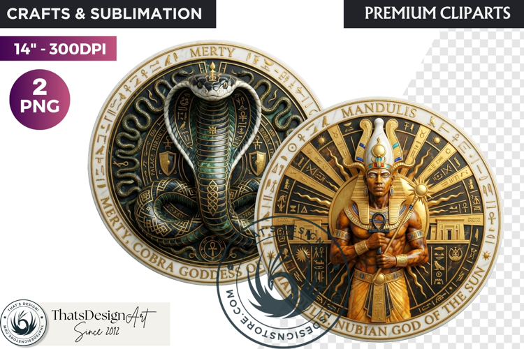 Ancient Egyptian Gods Pantheon Mythology Graphics cliparts