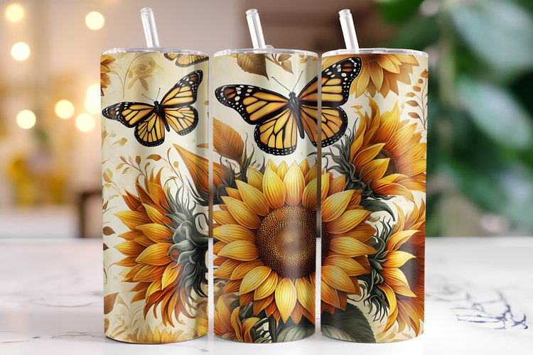 Sunflowers Tumbler Wrap | Sublimation