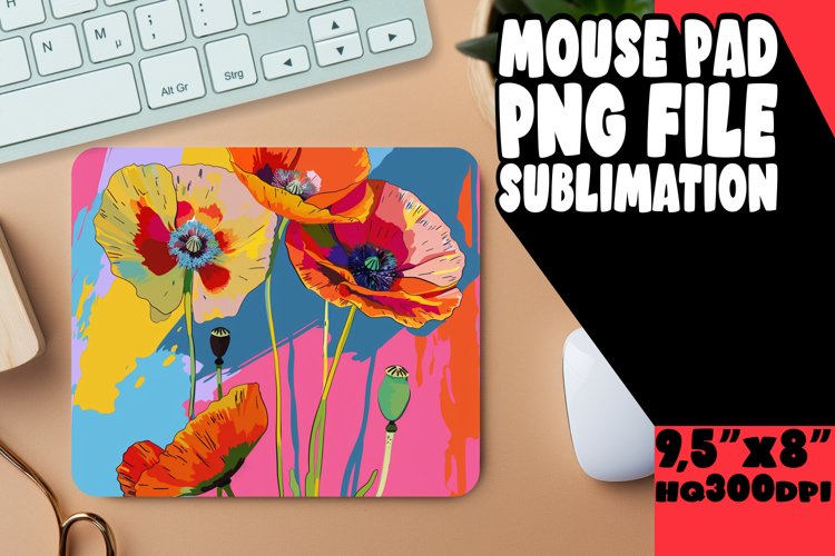 Radiant Flower Pattern Sublimation Wraps PNG