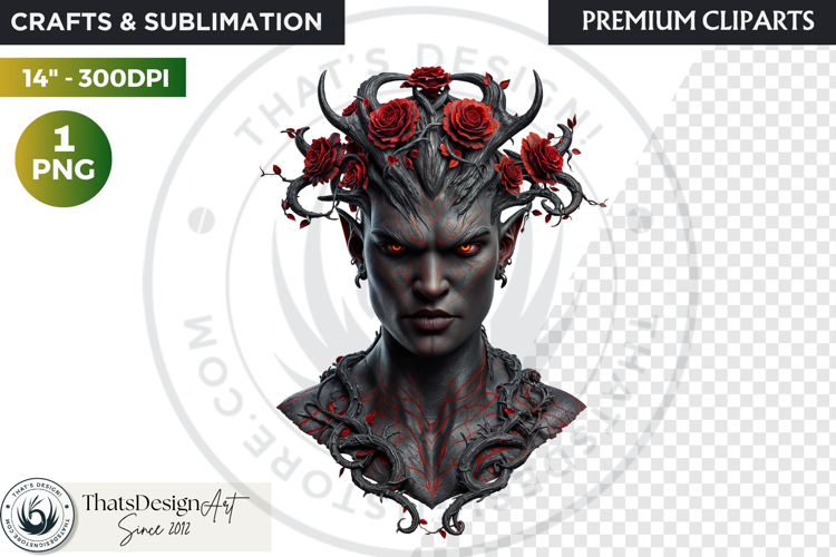 Fantasy Forest Spirit Clipart PNG, Enchanted Nature God