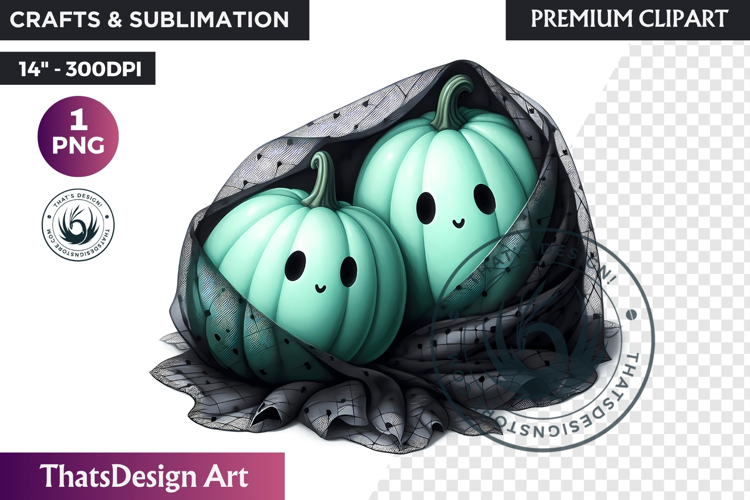 Pastel Goth Halloween Pumpkin PNG, kawaii pink halloween