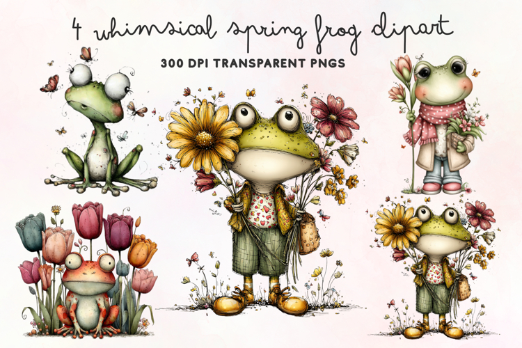 Kawaii Frog Png Image 12