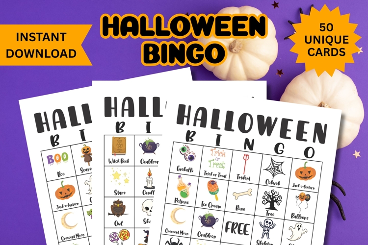 Printable Halloween Bingo Game
