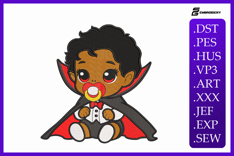 Baby Vampire Embroidery Designs For Machine