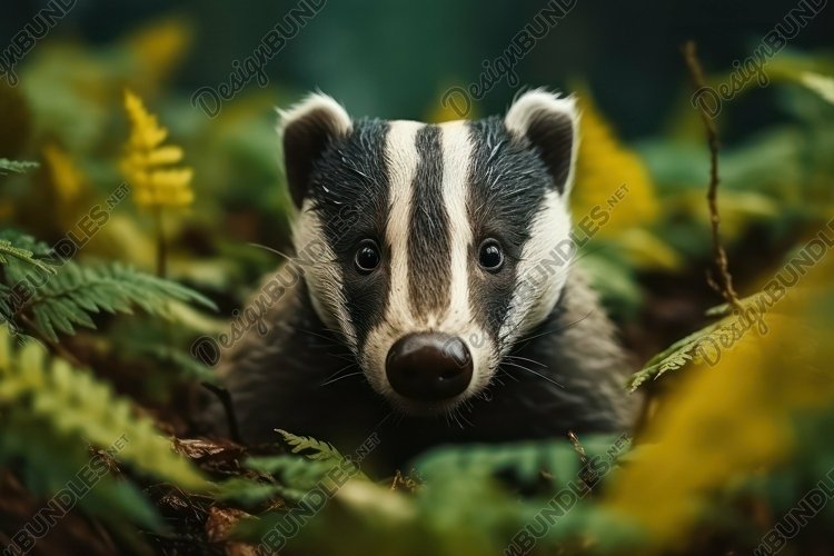 Badger Clipart Image 9