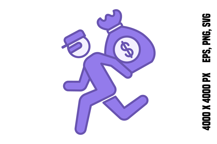 Colored Thief Icon