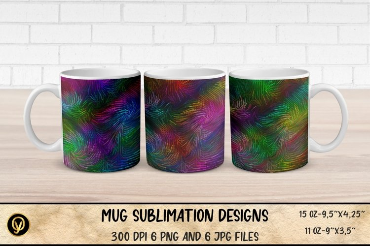 Mug Sublimation Designs , Abstract Sublimation Mug