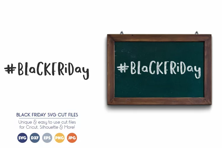 Black Friday SVG Cut File