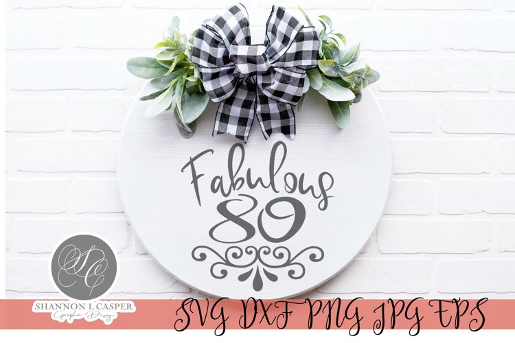 Fabulous 80 Birthday example image 1