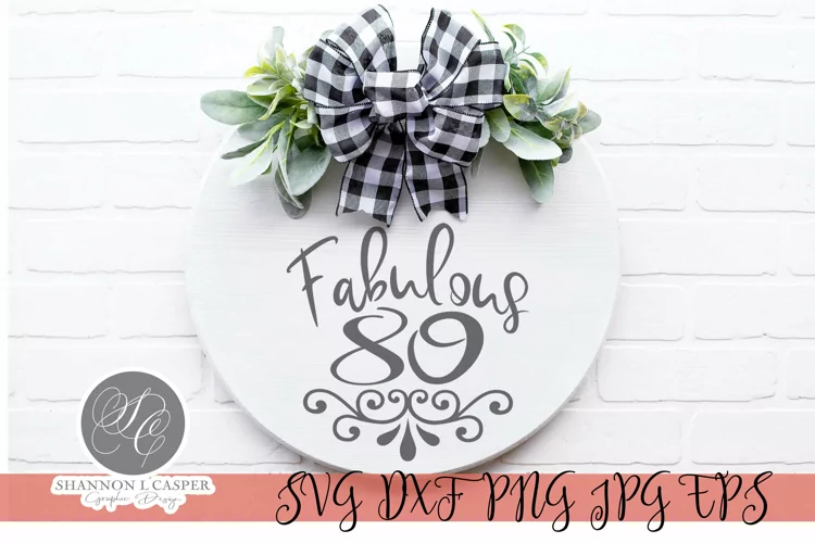 Fabulous 80 Birthday
