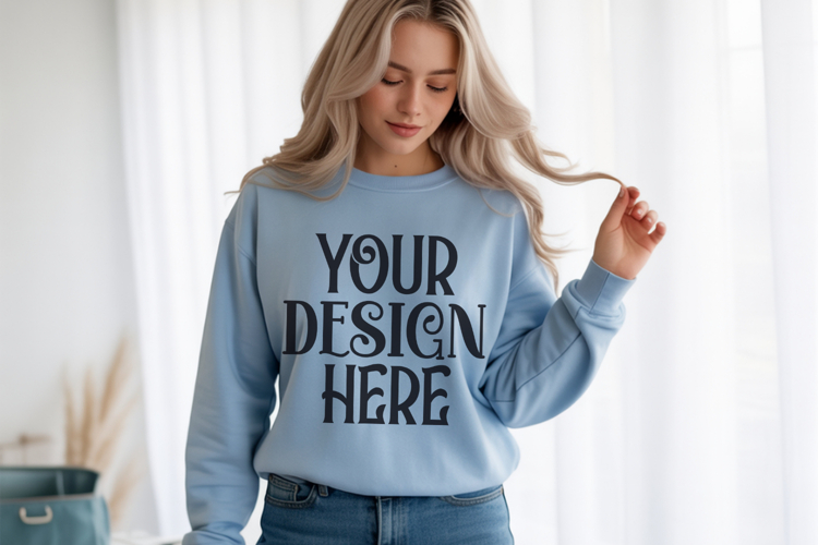 Sweatsuit Mockup Image 17
