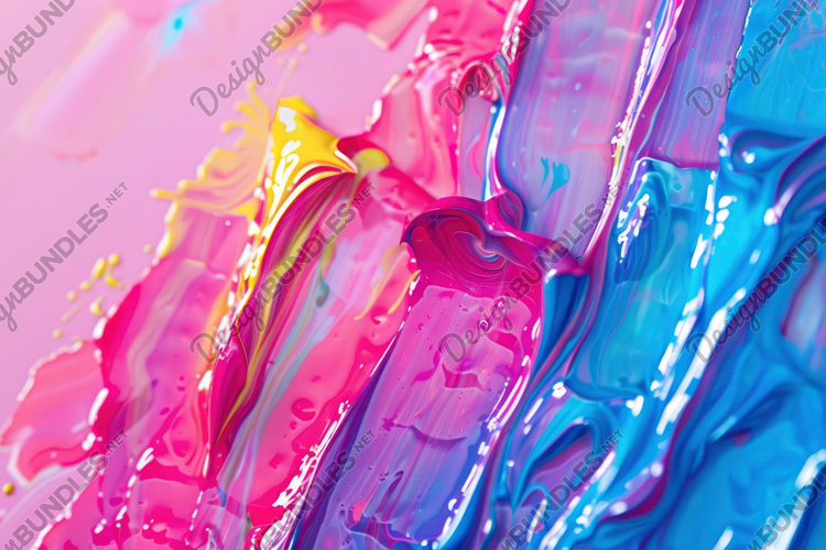 Oil Paint Texture Image 6