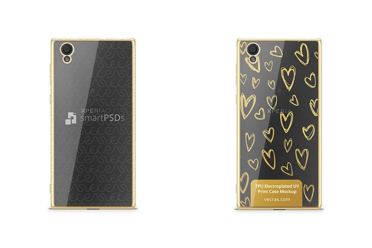 Sony Xperia L1 TPU Electroplated Case Design Mock-up example image 1