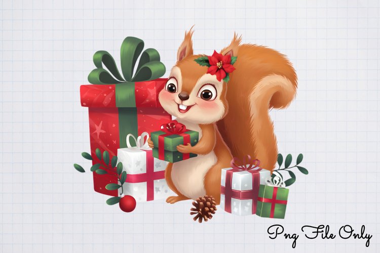 Boho Christmas Clipart Image 7