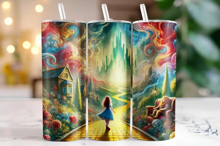 Girl Tumbler Wrap | Sublimation | Tumblers