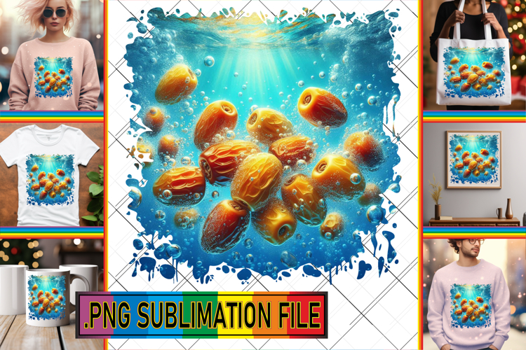 VIBRANT TSHIRT Ideas PNG, 3D Fruits