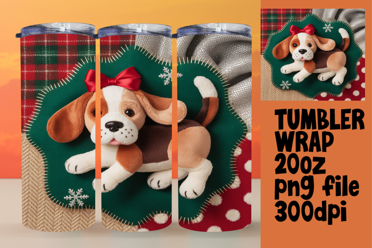 Christmas Tumbler Wrap Image 11