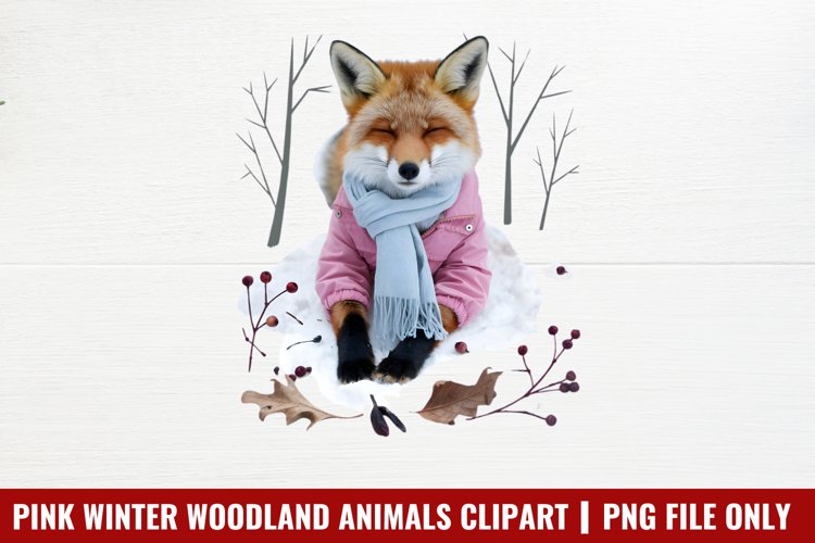Winter Animals Clipart Image 6