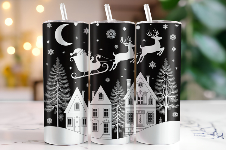Christmas Tumbler Wrap Image 9