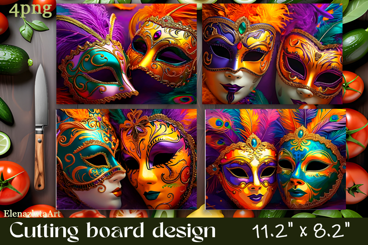 Romantic valentines day Cutting Board Sublimation