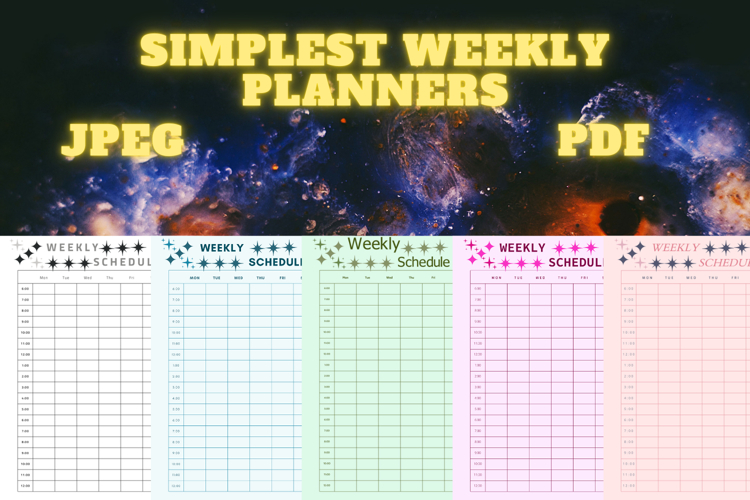 best simplest weekly planner freebie 53,free Weekly planner