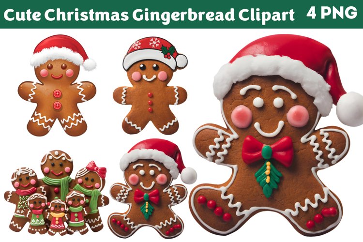 Gingerbread Clipart Image 4